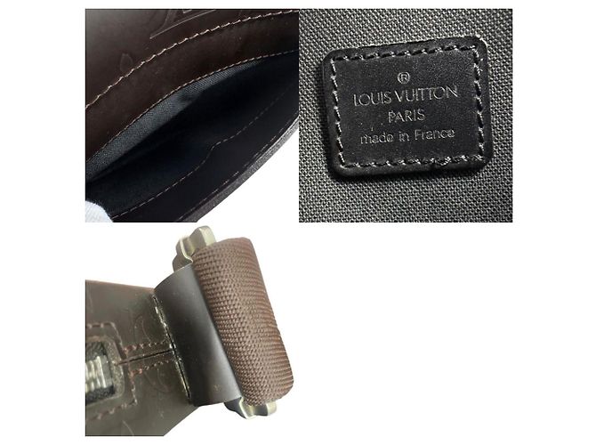 Borsa a Spalla Bobby Monogram Glacé Louis Vuitton Marrone - vista 5