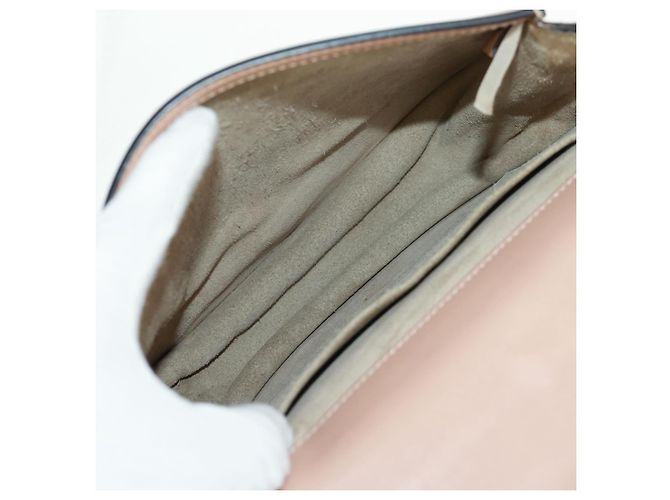 Chloé Chloe Nile Leather Small Rosa - vista 5