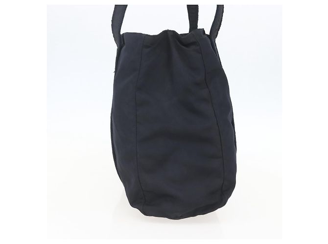 Prada Vintage Schultertasche Tessuto Schwarz - Ansicht 4