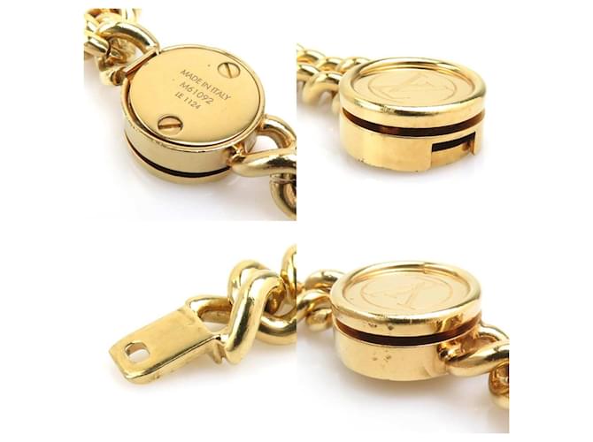 Bracciale Charm Louis Vuitton Argento D'oro - vista 4