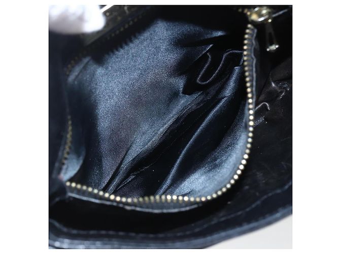 BORSA A SPALLA IN PELLE INTRECCIATO BOTTEGA VENETA NERA ORO Auth mr1793 Nero D'oro - vista 19