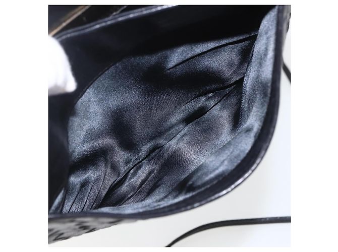 BORSA A SPALLA IN PELLE INTRECCIATO BOTTEGA VENETA NERA ORO Auth mr1793 Nero D'oro - vista 20