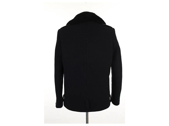 Sandro Chaqueta de lana negra Negro - vista 4