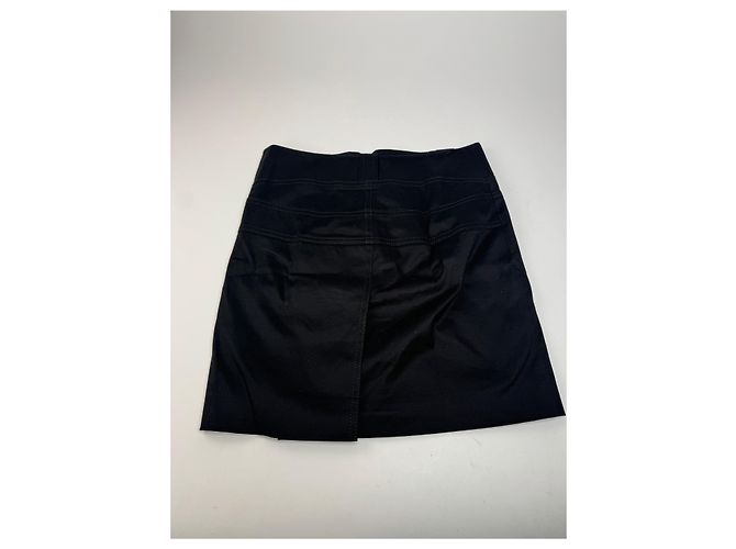Vintage Gucci Jeansrock Schwarzer Rock 40/L - Ansicht 8