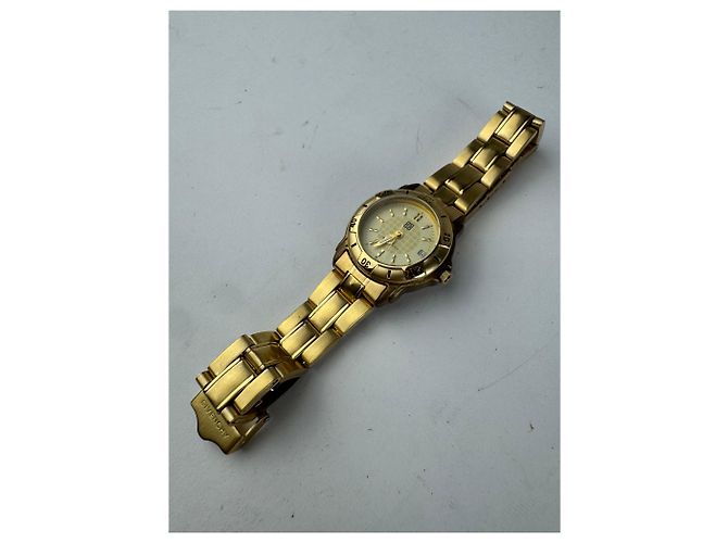 Orologio vintage Givenchy placcato oro al quarzo D'oro - vista 10