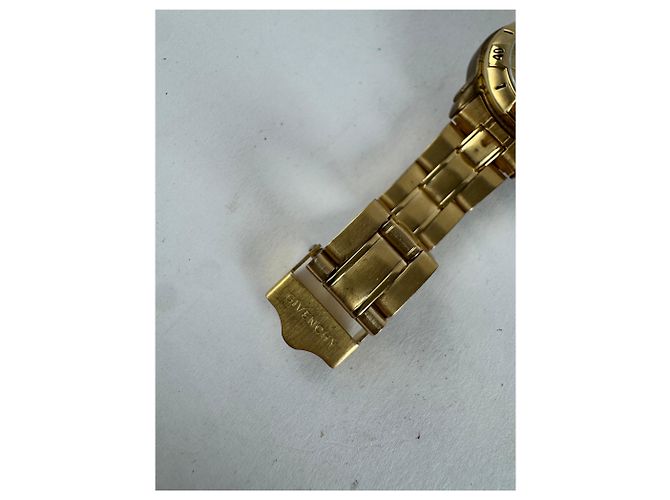 Orologio vintage Givenchy placcato oro al quarzo D'oro - vista 2