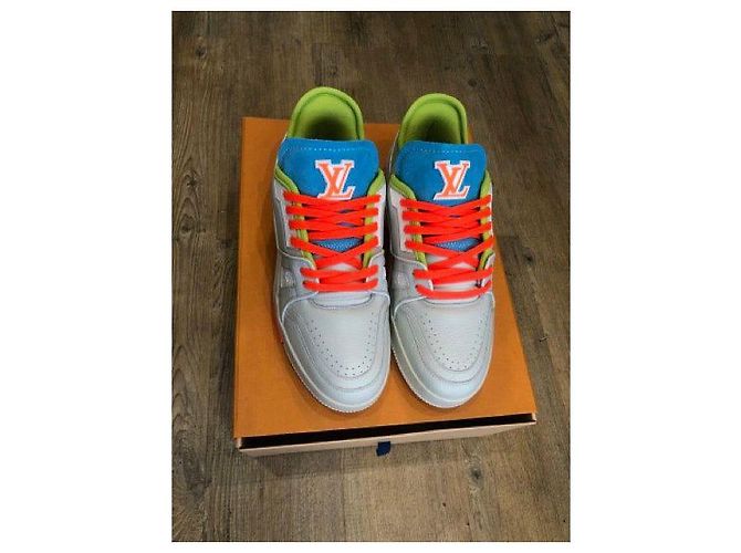 LOUIS VUITTON Upcycled Virgil Abloh Sonderedition Sneaker Weiß - Ansicht 7