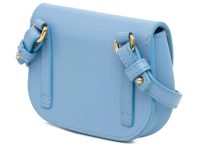 Dior Micro Pelle Bobby Borsa a tracolla blu - vista 2