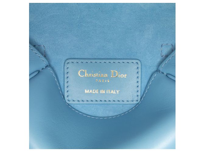Dior Micro Pelle Bobby Borsa a tracolla blu - vista 5