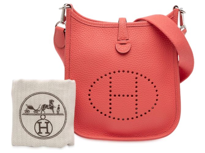 Hermès Clemence Amazone Evelyne TPM 16 Rosa - vista 12