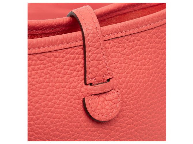 Hermès Clemence Amazone Evelyne TPM 16 Rosa - vista 8