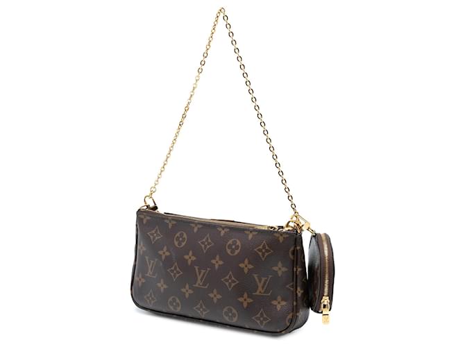 Louis Vuitton Monogram Multi Pochette Accessori Marrone - vista 2