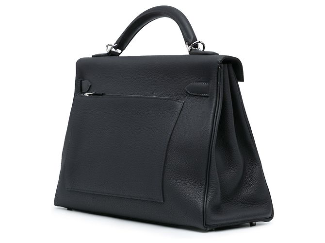 Hermès Togo Maxi Kelly 42 Nero - vista 2