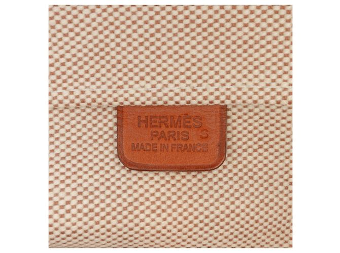 Hermès Toile H Plume Quadrige con Filo Steeple 31 Marrone - vista 5