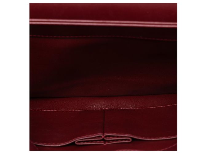 Chanel Matelassé Lammleder Trendy CC mit Klappe Rot - Ansicht 4