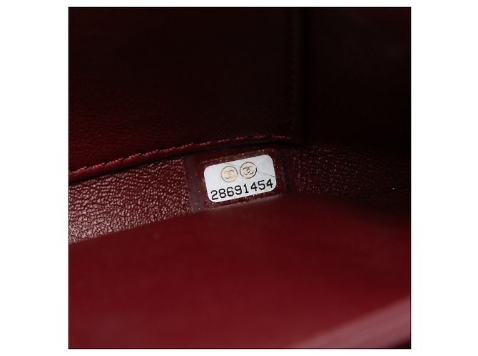 Chanel Matelassé Lammleder Trendy CC mit Klappe Rot - Ansicht 6