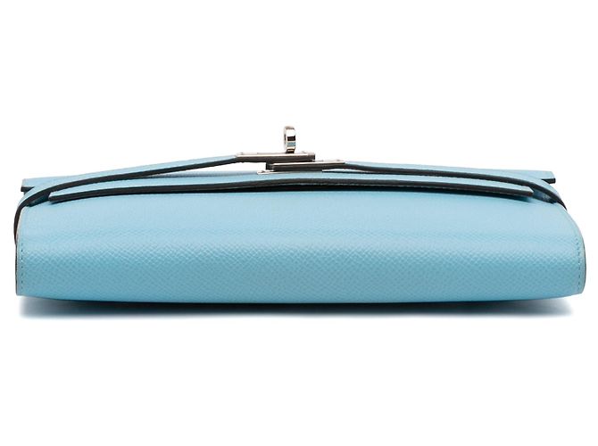 Cartera Larga Kelly en Epsom de Hermès Azul - vista 3