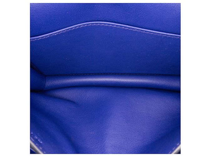 Hermès Mini Swift Constance 18 Blau - Ansicht 4