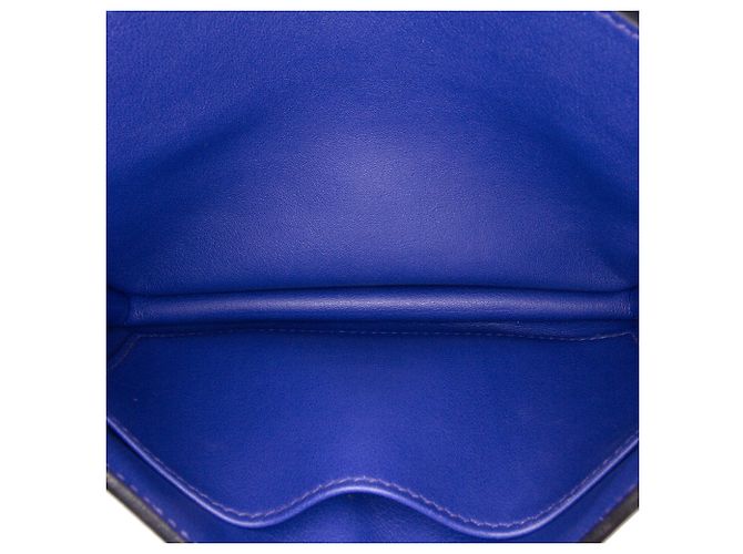 Hermès Mini Swift Constance 18 Blau - Ansicht 5