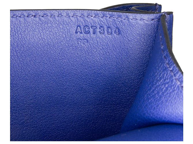Hermès Mini Swift Constance 18 Blau - Ansicht 6