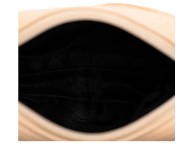 Borsa a tracolla Chanel Mini Pelle di Pecora Cambon Linea Marrone - vista 4