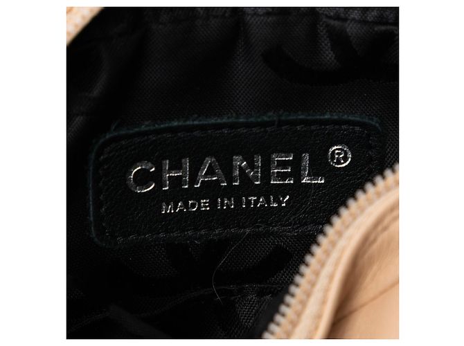 Borsa a tracolla Chanel Mini Pelle di Pecora Cambon Linea Marrone - vista 5
