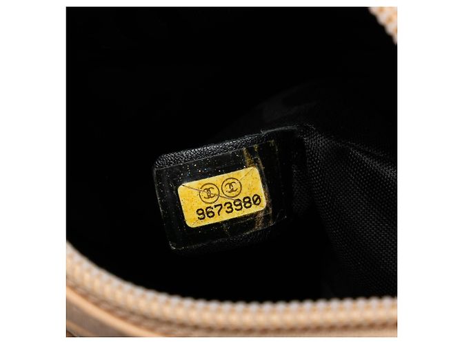 Borsa a tracolla Chanel Mini Pelle di Pecora Cambon Linea Marrone - vista 6