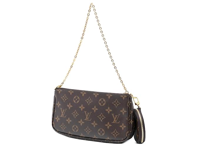 Louis Vuitton Monogram Multi Pochette Accessori Marrone - vista 2