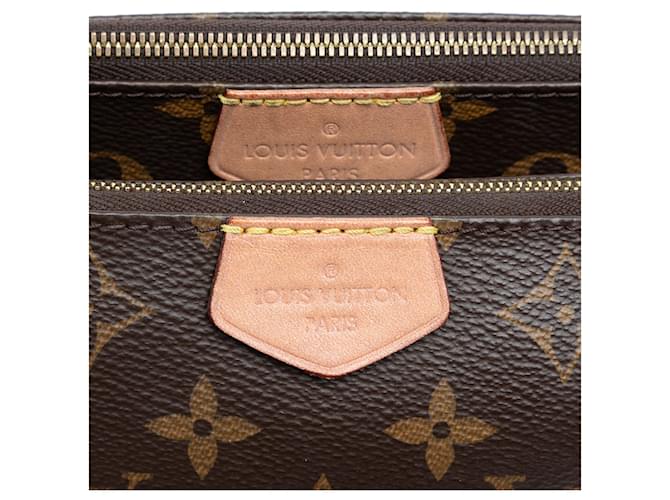Louis Vuitton Monogram Multi Pochette Accessori Marrone - vista 5