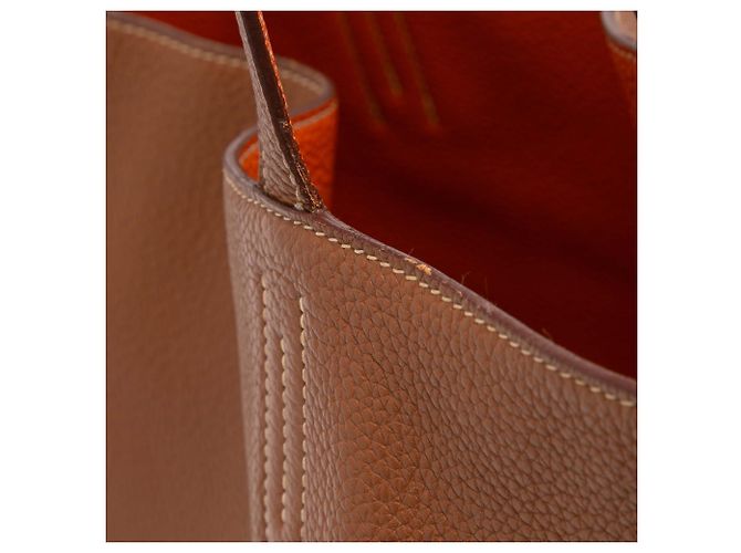 Hermès Clemence Double Sens 36 Braun - Ansicht 9