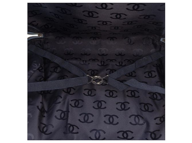 Chanel CC Jeans Reisetasche Blau - Ansicht 4