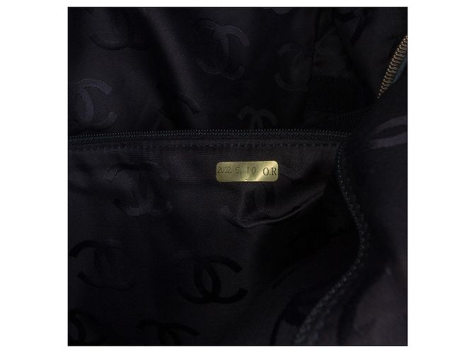 Chanel CC Jeans Reisetasche Blau - Ansicht 6