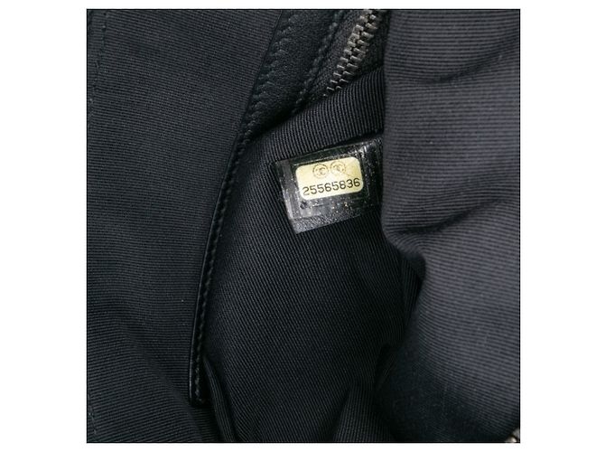 Chanel Medium Tweed y Cuero de ternera Gabrielle O Estuche Pochette Azul - vista 6