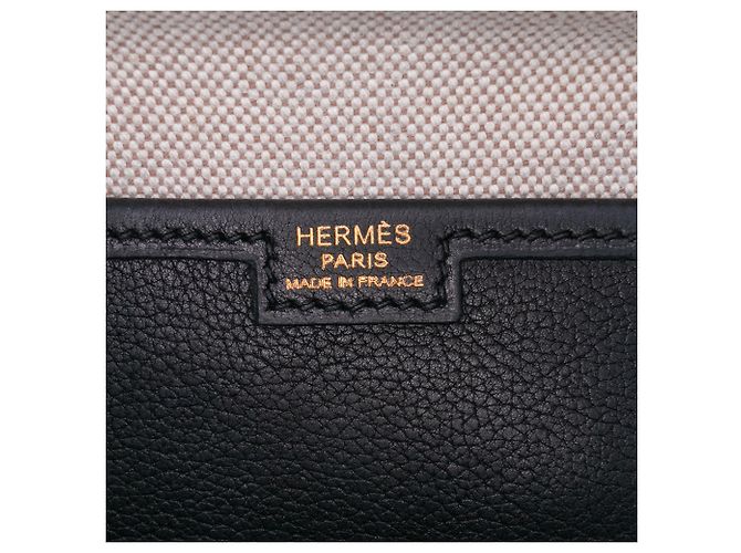 Hermès Evergrain Jige PM Schwarz - Ansicht 5