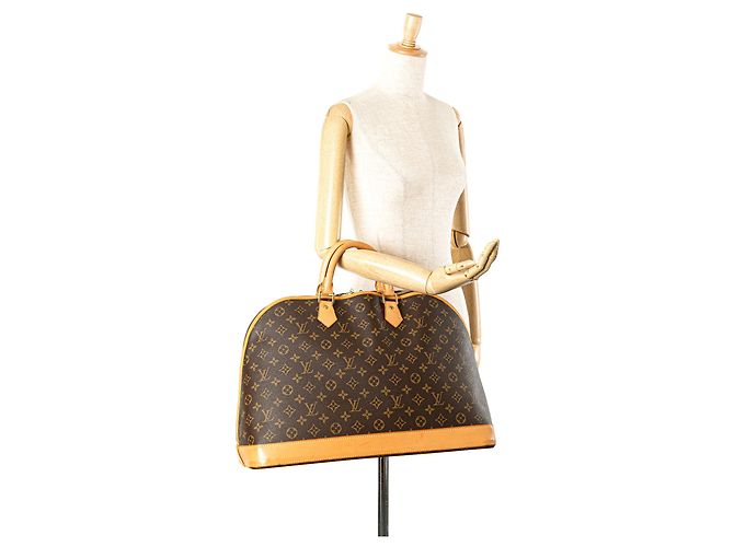 Louis Vuitton Monogram Alma Voyage MM Castaño - vista 11