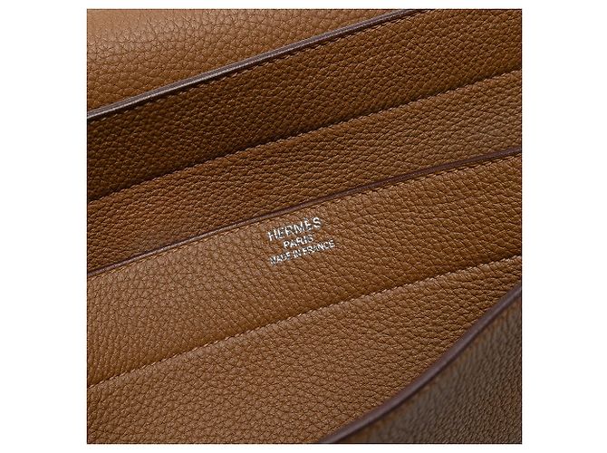 Sac à dépêches Borsa Depeches 38 in Togo di Hermès Marrone - vista 6