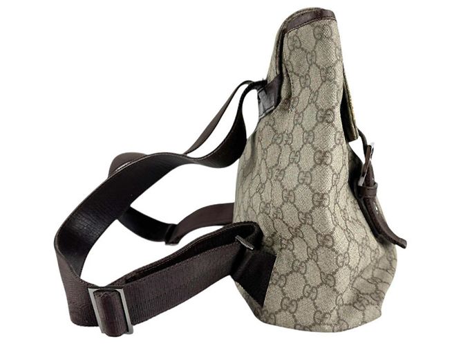 Gucci GG Supreme Canvas Rucksack Braun - Ansicht 2
