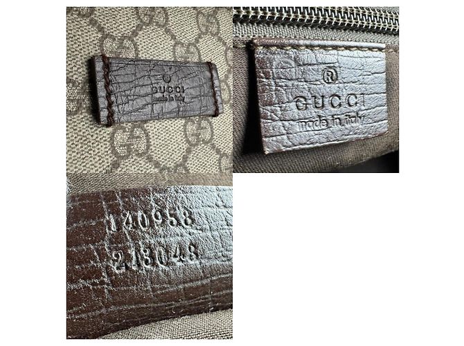 Gucci GG Supreme Canvas Rucksack Braun - Ansicht 5