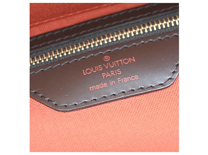Borsa da viaggio Louis Vuitton Greenwich Damier PM Marrone - vista 6