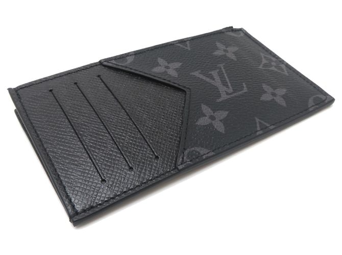 Monedero Monogram Eclipse Louis Vuitton Negro - vista 3