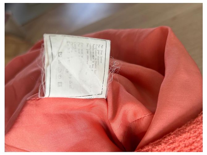Chanel Tweed Jacke Rosa Pink - Ansicht 10