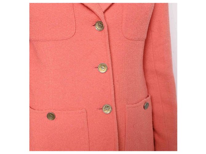 Chanel Tweed Jacke Rosa Pink - Ansicht 16