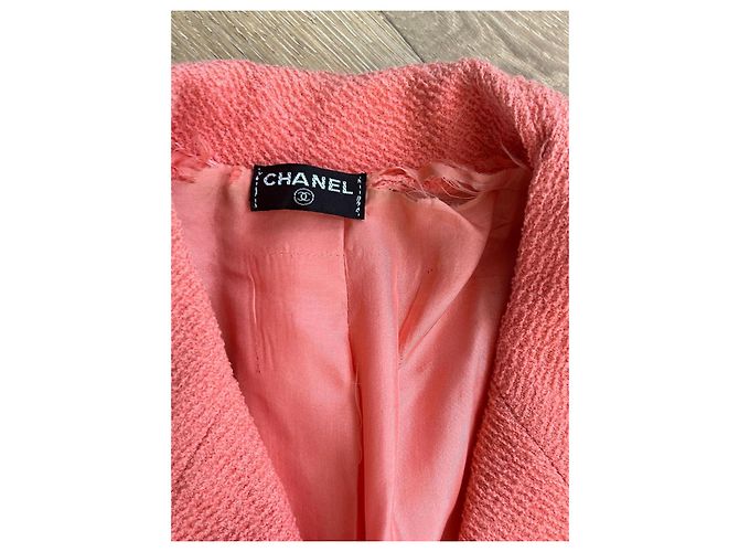 Chanel Tweed Jacke Rosa Pink - Ansicht 6