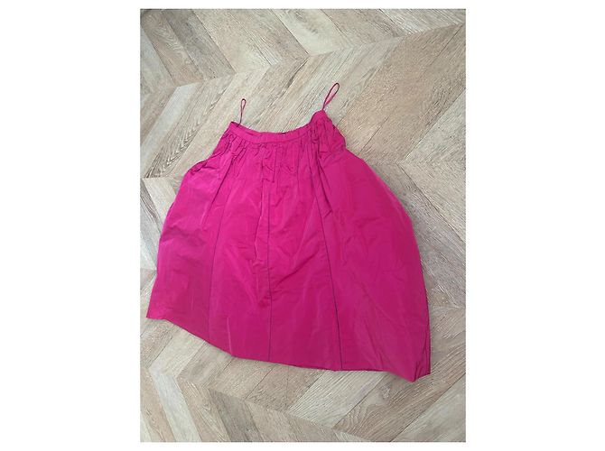 Falda Burbuja Louis Vuitton Rosa de Poliéster - vista 3