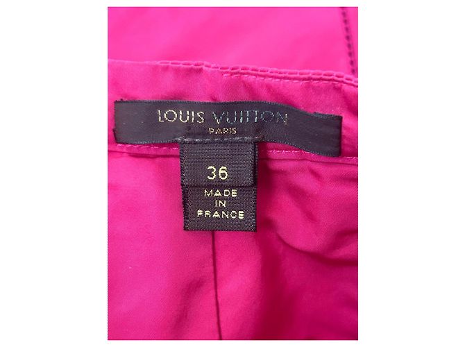 Falda Burbuja Louis Vuitton Rosa de Poliéster - vista 7