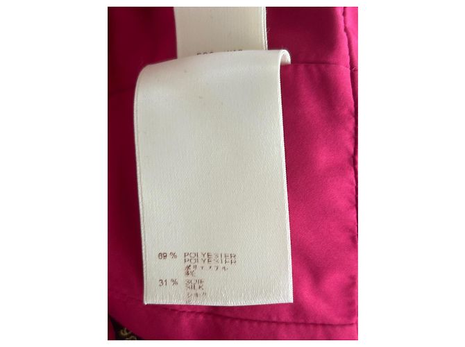 Falda Burbuja Louis Vuitton Rosa de Poliéster - vista 8