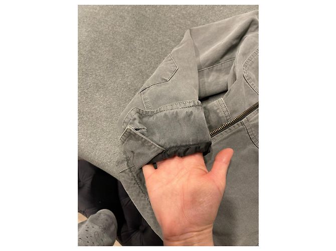 Dolce & Gabbana Damen Jacke Graue Jeans Jacke Gr. 40 Khaki - Ansicht 13