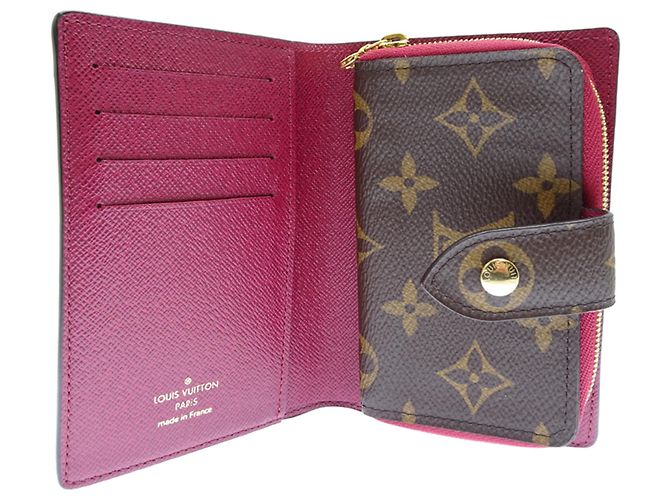 Cartera Juliette para Mujer Louis Vuitton Castaño Fucsia Monograma - vista 3
