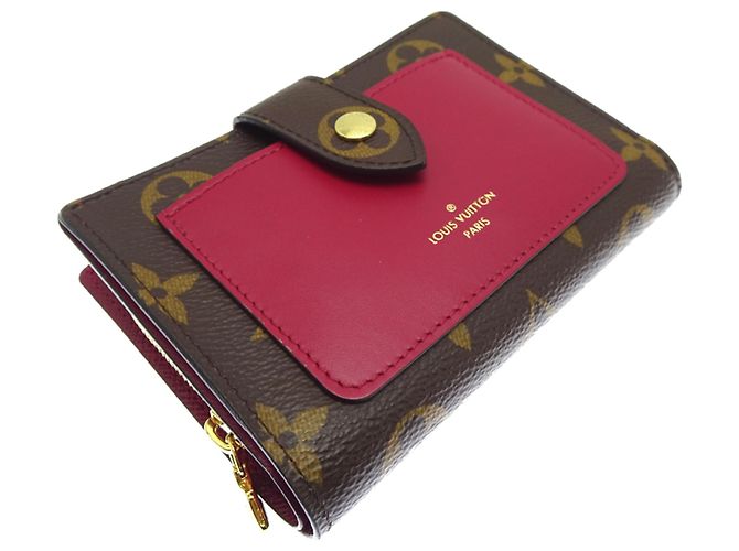 Cartera Juliette para Mujer Louis Vuitton Castaño Fucsia Monograma - vista 4