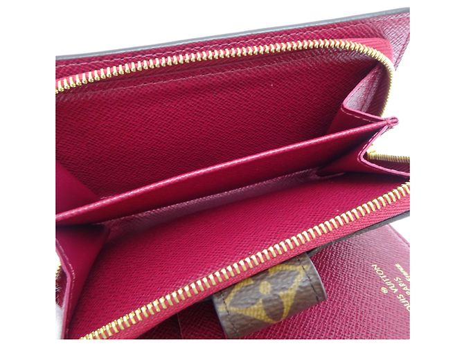 Cartera Juliette para Mujer Louis Vuitton Castaño Fucsia Monograma - vista 8